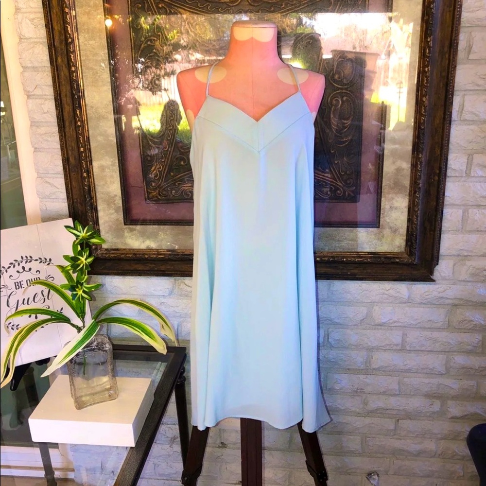Bella Rose • Powder Blue Sheath Dress